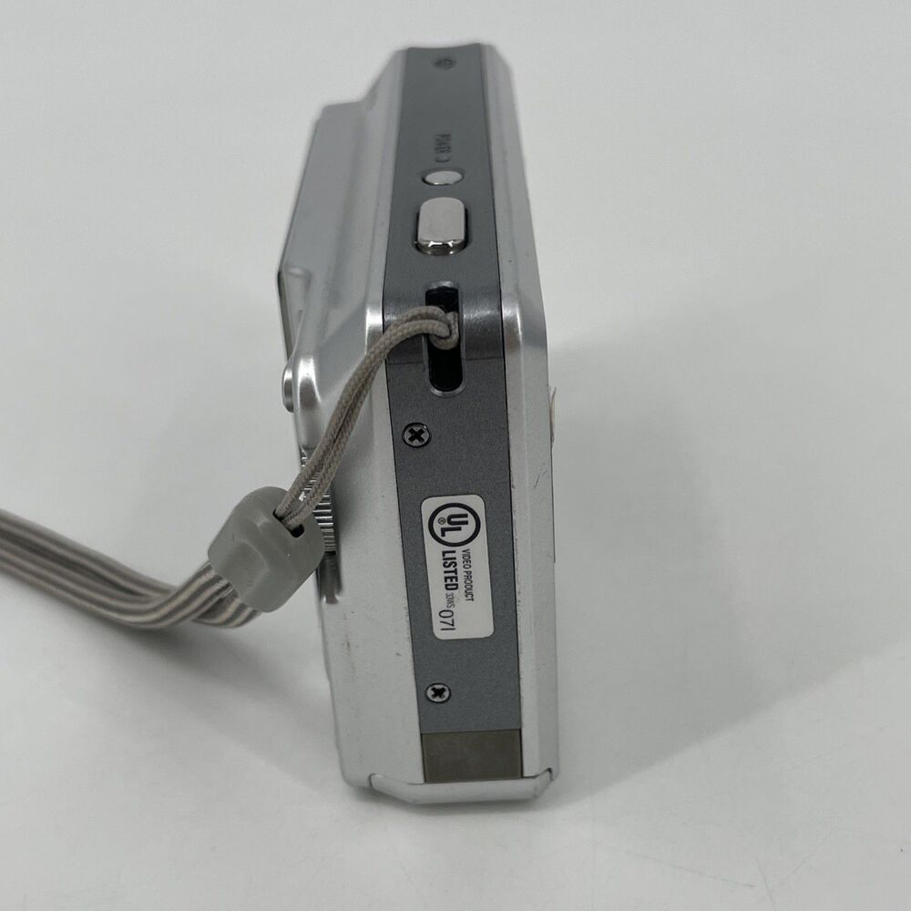 Sony Cyber-shot DSC-S730 Digital Camera 7.2MP Silver Manual Case USB Cable WORKS - Picture 6 of 12